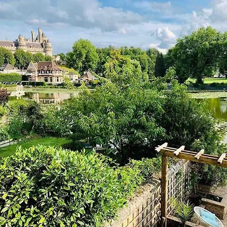 Maison De Charme Avec Vue Sur Chateau Pierrefonds Extérieur photo
